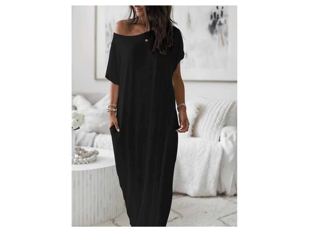 Batwing Lounge Dress